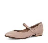 MARCO TOZZI Damen Ballerinas 2-22107-44, Zapatos Tipo Ballet Mujer, Color Carne, 38 EU