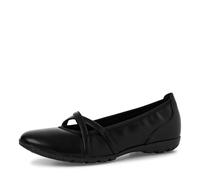 MARCO TOZZI Damen Ballerinas 2-24606-44, Zapatos Tipo Ballet Mujer, Negro, 38 EU