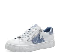 MARCO TOZZI Damen by Guido Maria Kretschmer Sneaker 2-83703-44, Zapatillas Mujer, Blanco Lt Blue, 36 EU