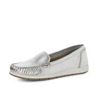 MARCO TOZZI Damen Mokassin 2-24600-42, Mocasín Mujer, Plata, 39 EU