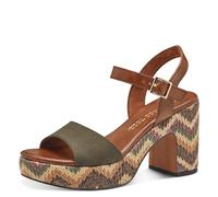 MARCO TOZZI Damen Sandale 2-28008-42, Sandalia Mujer, Caqui, 37 EU