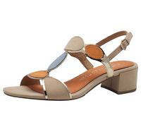 MARCO TOZZI Damen Sandale 2-28230-42, Sandalia Mujer, Galleta, 41 EU