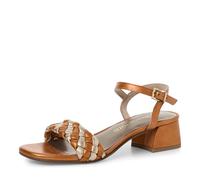 MARCO TOZZI Damen Sandale 2-28390-44, Sandalia Mujer, Mango metálico, 41 EU