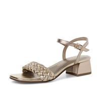 MARCO TOZZI Damen Sandale 2-28390-44, Sandalia Mujer, Platino, 40 EU