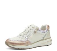 MARCO TOZZI Damen Sneaker 2-23754-44, Zapatillas Mujer, Crema, 36 EU