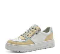 MARCO TOZZI Damen Sneaker 2-23755-44, Zapatillas Mujer, Color Blanco Menta, 36 EU