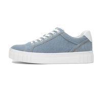 MARCO TOZZI Damen, Sneaker, Feel ME Fußbett,Wechselfußbett, weiches Innenfutter, 2-23702-42, Zapatillas Mujer, Blue Jeans Com, 41 EU