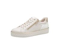 MARCO TOZZI Damen, Sneaker, Feel ME Fußbett,Wechselfußbett, weiches Innenfutter, Vegan, 2-23709-41, Zapatillas Bajas Mujer, Peine Crema, 38 EU