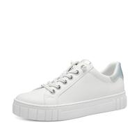 MARCO TOZZI Damen, Sneaker, Feel ME Fußbett,Wechselfußbett, weiches Innenfutter, Vegan, 2-23717-41, Zapatillas Mujer, Color Blanco, 39 EU