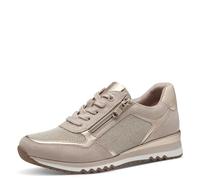 MARCO TOZZI Damen, Sneaker, Feel ME Fußbett,Wechselfußbett, weiches Innenfutter, Vegan, 2-23749-41, Zapatillas Mujer, Dune Comb, 37 EU