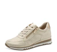 MARCO TOZZI Damen, Sneaker, Feel ME Fußbett,Wechselfußbett, weiches Innenfutter, Vegan, 2-23782-41, Zapatillas Mujer, Dune Met Comb, 38 EU