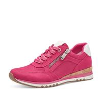 - Marco Tozzi Damen, Sneaker, weiches Feel ME Fußbett,Wechselfußbett, weiches Innenfutter, Vegan, 2-23781-41, Zapatillas Bajas,