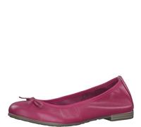 MARCO TOZZI Feel Me 2-22100-41-Bailarinas, Piel, Plantilla Suave, Bailarina Mujer, Rosa, 37 EU