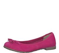 MARCO TOZZI Feel Me 2-22101-42-Bailarinas de Piel, Zapatos Tipo Ballet Mujer, Rosa, 39 EU