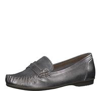 Marco Tozzi Feel Me 2-24225-42 - Plantilla Suave para Mujer, Piel, mocasín, Gris Peltre, 39 EU