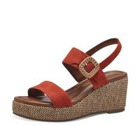 MARCO TOZZI Feel Me 2-28039-42 - Sandalias de cuña para mujer con forro interior suave, naranja, 37 EU
