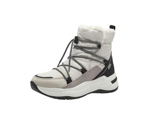 MARCO TOZZI Forro Caliente Barco 2-26825-43, Botas para Nieve Mujer, Crema Comb, 40 EU
