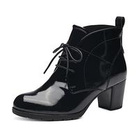 MARCO TOZZI Marco Tozzi Mujer 2-25109-41, Botines con cordones Mujer, Patente Negra, 39 EU