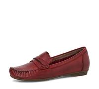 Marco Tozzi Mocasín para Mujer 2-24225-42, Rojo, 40 EU, Rojo, 40 EU