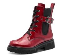 Marco Tozzi Mode-Stiefel 2-25249-45, Botas de Moda Mujer, Dk Red Pat, 36 EU
