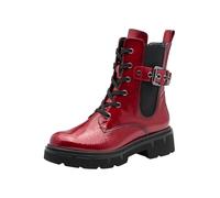 Marco Tozzi Mode-Stiefel 2-25249-45, Botas de Moda Mujer, Dk Red Pat, 41 EU