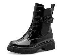 Marco Tozzi Mode-Stiefel 2-25249-45, Botas de Moda Mujer, Patente Negra, 40 EU