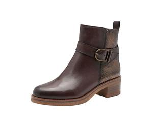 Marco Tozzi Mode-Stiefel 2-25351-45, Botas de Moda Mujer, Mocca Comb, 38 EU