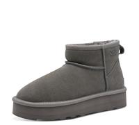 MARCO TOZZI Mode-Stiefel 2-26481-45, Botas de Moda Mujer, Gris Grafito, 38 EU