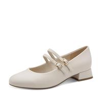 Marco Tozzi Mujer 2-22209-44 - Zapatos de tacón para Mujer, Color Crema, 42 EU