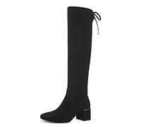 MARCO TOZZI Mujer 2-25540-41, Bota sobre la Rodilla, Negro, 41 EU