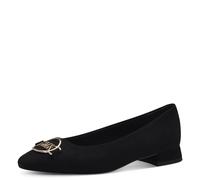 Marco Tozzi Mujer by GMK, bailarina, Feel ME, plantilla interior suave, 2-82102-42, color negro, talla 39 EU, Negro, 39 EU