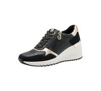 MARCO TOZZI Mujer by Guido Maria Kretschmer Sneaker 2-83703-45 Basket, Black Gold, 39 EU, Black Gold, 39 EU