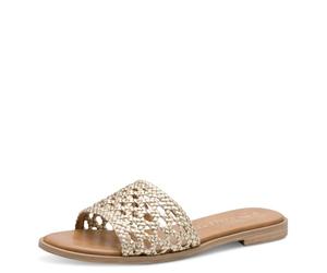 MARCO TOZZI Pantolette 2-27117-44, Mulas Mujer, Dorado, 39 EU