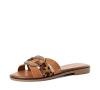 Marco Tozzi Pantolette 2-27189-46, Pantuflas Mujer, Cognac Comb, 37 EU