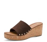 Marco Tozzi Pantolette 2-27208-46, Mulas Mujer, Chocolate, 38 EU