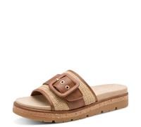 Marco Tozzi Pantolette 2-27414-46, Mulas Mujer, Coñac Comb, 37 EU