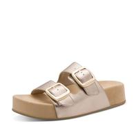 Marco Tozzi Pantolette 2-27508-46, Mulas Mujer, Platino, 37 EU
