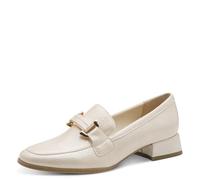 MARCO TOZZI Pantuflas para Mujer 2-24250-45, Color Crema, Patente, Talla 41 EU