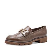 MARCO TOZZI Pantuflas para Mujer 2-24700-43, Taupe Patent, 40 EU, Patente Pardo., 40 EU
