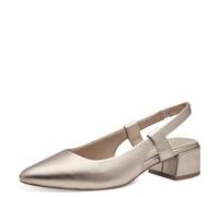 MARCO TOZZI Plantilla Feel Me para Mujer, Forro Interior Suave, Vegano, 2-29505-42, Sling, Platino, 38 EU