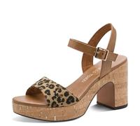 MARCO TOZZI Sandale 2-28008-42, Sandalia Mujer, Leo Cognac Com, 40 EU