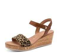 MARCO TOZZI Sandale 2-28026-44, Sandalia Mujer, Leo Brown CB, 37 EU