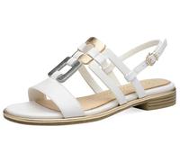 MARCO TOZZI Sandale 2-28106-44, Sandalia Mujer, Blanco, 41 EU