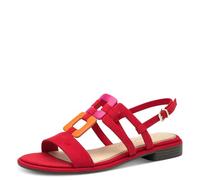 MARCO TOZZI Sandale 2-28107-42, Sandalia Mujer, Rojo, 37 EU