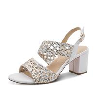 MARCO TOZZI Sandale 2-28301-46, Mujer, Peine Blanco, 40 EU