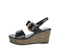 MARCO TOZZI Sandale 2-28306-44, Sandalia Mujer, Negro, 37 EU
