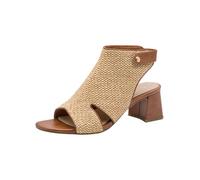 MARCO TOZZI Sandale 2-28371-46, Sandalia Mujer, Cognac Comb, 37 EU