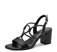 MARCO TOZZI Sandale 2-28388-46, Sandalia Mujer, Negro, 36 EU
