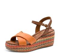 MARCO TOZZI Sandale 2-28397-42, Sandalia Mujer, Mango Comb, 38 EU