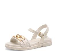 MARCO TOZZI Sandale 2-28406-44, Sandalia Mujer, Beige, 36 EU